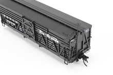 Load image into Gallery viewer, HOn3 Blackstone Models D&RGW - Denver & Rio Grande Western 5500 Series 30' Double Deck Stock Car Flying Grande Herald No. 5609