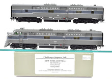 Load image into Gallery viewer, HO Brass CON CIL - Challenger Imports NYC - New York Central EMD E7A/E7B Set FP Nos. 4005/4101 "Reverse Lightning Stripe"