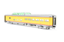 Load image into Gallery viewer, O Brass Wasatch Model Co. UP - Union Pacific ACF 1955 9000 Series Dome Lounge Observation As Modified for Mid-Train Service Professionally Painted No. No. 9012
