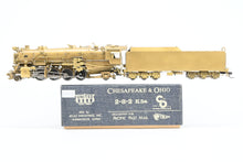 Load image into Gallery viewer, HO Brass PFM - United C&O - Chesapeake & Ohio 2-8-2 K-3a Mikado Rectangular Tender