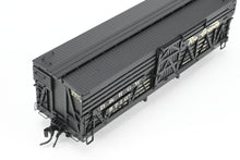Load image into Gallery viewer, HOn3 Blackstone Models D&RGW - Denver & Rio Grande Western 5500 Series 30' Double Deck Stock Car Flying Grande Herald No. 5710