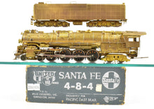 Load image into Gallery viewer, HO Brass PFM - United ATSF - Santa Fe 4-8-4 Northern Tapered Rods Version