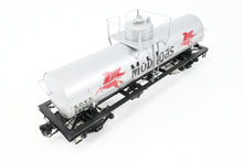 Load image into Gallery viewer, Gauge 1 - 1:32nd Scale Brass PSC - Precision Scale Co. Various Roads 8,000 Gallon Tank Car Factory Painted SVOX - Mobil Gas No. 78901
