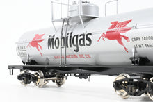 Load image into Gallery viewer, Gauge 1 - 1:32nd Scale Brass PSC - Precision Scale Co. Various Roads 8,000 Gallon Tank Car Factory Painted SVOX - Mobil Gas No. 78901