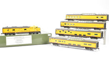 Load image into Gallery viewer, HO Brass CON CIL - Challenger Imports UP - Union Pacific GM "The Train of Tomorrow" FP with E-7A and 4 Dome Cars