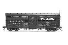 Load image into Gallery viewer, HOn3 Blackstone Models D&RGW - Denver & Rio Grande Western 30' Stock Car Flying Grande No. 5500