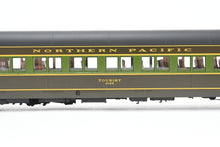 Load image into Gallery viewer, HO Brass W&R Enterprises NP - Northern Pacific Pullman 14-Section Tourist Sleeper 3000 Series Factory Painted Pine Tree No. 3129