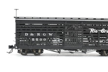 Load image into Gallery viewer, HOn3 Blackstone Models D&RGW - Denver & Rio Grande Western 30' Stock Car Flying Grande No. 5500
