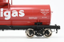 Load image into Gallery viewer, Gauge 1 - 1:32nd Scale Brass PSC - Precision Scale Co. Various Roads 8,000 Gallon Tank Car Factory Painted WSRX - Mobil Gas No. 238