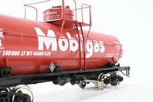 Load image into Gallery viewer, Gauge 1 - 1:32nd Scale Brass PSC - Precision Scale Co. Various Roads 8,000 Gallon Tank Car Factory Painted WSRX - Mobil Gas No. 238
