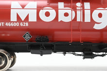 Load image into Gallery viewer, Gauge 1 - 1:32nd Scale Brass PSC - Precision Scale Co. Various Roads 8,000 Gallon Tank Car Factory Painted WSRX - Mobil Gas No. 238