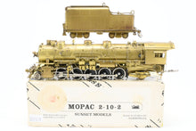 Load image into Gallery viewer, HO Brass Sunset Models MP - Missouri Pacific 2-10-2