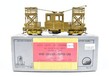Load image into Gallery viewer, HO Brass Suydam PE - Pacific Electric Interurban Wood Wire Greaser--Tower Car