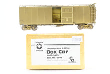 Load image into Gallery viewer, HO Brass Oriental Limited C&O – Chesapeake & Ohio Steel 40’ Box Car 8800-9499