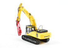Load image into Gallery viewer, HO Brass CON CMC - Classic Mint Collectibles Komatsu PC400LC-7 w/ LaBounty MSD 2000R Shear, Cab Guard, Additional Hydraulic Lines FP