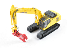 Load image into Gallery viewer, HO Brass CON CMC - Classic Mint Collectibles Komatsu PC400LC-7 w/ LaBounty MSD 2000R Shear, Cab Guard, Additional Hydraulic Lines FP