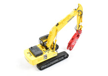 Load image into Gallery viewer, HO Brass CON CMC - Classic Mint Collectibles Komatsu PC400LC-7 w/ LaBounty MSD 2000R Shear, Cab Guard, Additional Hydraulic Lines FP