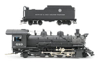 Load image into Gallery viewer, HOn3 Brass Balboa D&RGW - Denver & Rio Grande Western K-36 2-8-2 CP No. 489 w/Can Motor Upgrade