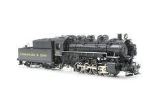 Load image into Gallery viewer, HO Brass Lambert C&O - Chesapeake & Ohio C-15a 0-8-0 Platinum Series Pro-Painted No. 111