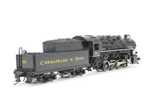 Load image into Gallery viewer, HO Brass Lambert C&O - Chesapeake & Ohio C-15a 0-8-0 Platinum Series Pro-Painted No. 111