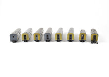 Load image into Gallery viewer, HO Brass Oriental Limited SP/UP/C&NW UP - Union Pacific "The Forty Niner" 8-Car Set C/P Two Tone Gray