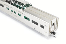 Load image into Gallery viewer, HO Brass Oriental Limited CB&Q/D&RGW/WP California Zephyr Dome Coach "Silver Lariat"