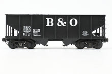 Load image into Gallery viewer, Gauge 1 - 1:32nd Scale Brass Eastern Railways B&O - Baltimore & Ohio USRA - United States Railway Administration 2-Bay Hopper Factory Painted No. 320835, No. 30 of 120