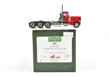 Load image into Gallery viewer, HO Brass CON CMC - Classic Mint Collectibles Peterbilt 379 4-Axle Tractor Red FP