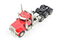 Load image into Gallery viewer, HO Brass CON CMC - Classic Mint Collectibles Peterbilt 379 4-Axle Tractor Red FP