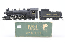 Load image into Gallery viewer, HO Brass PFM - United CPR - Canadian Pacific Railway 4-6-2 2500-2565 Class Pacific 1962 Run Custom Painted No. 2222