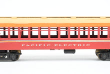 Load image into Gallery viewer, HO Brass CON Suydam PE - Pacific Electric Long Beach Twelves Sled Interurban Coach Trailer Custom Painted No. 1246