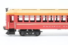 Load image into Gallery viewer, HO Brass CON Suydam PE - Pacific Electric Long Beach Twelves Sled Interurban Coach Trailer Custom Painted No. 1246