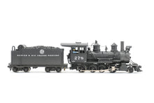 Load image into Gallery viewer, HOn3 Brass Westside Model Co. D&RGW - Denver & Rio Grande Western C-16 2-8-0 #278 Custom Painted w/Can Motor Upgrade