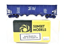 Load image into Gallery viewer, HO Brass Sunset Models PRR - Pennsylvania Railroad H-25 Hopper Car CP in Ford - FRDX 2209