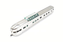Load image into Gallery viewer, HO Brass Oriental Limited CB&Q/DRGW/WP California Zephyr Dome Sleeper Observation "Silver Crescent"