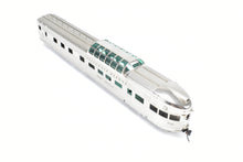 Load image into Gallery viewer, HO Brass Oriental Limited CB&Q/DRGW/WP California Zephyr Dome Sleeper Observation "Silver Crescent"