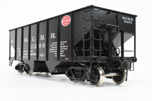 Load image into Gallery viewer, Gauge 1 - 1:32nd Scale Brass Eastern Railways MC - Michigan Central USRA - United States Railway Administration 2-Bay Hopper Factory Painted No. 11200, No. 14 of 20