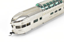 Load image into Gallery viewer, HO Brass Oriental Limited CB&Q/DRGW/WP California Zephyr Dome Sleeper Observation "Silver Crescent"