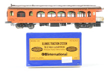 Load image into Gallery viewer, HO Brass GHB International Inc. IT - Illinois Terminal "Illmo Limited" Powered Parlor Observation Custom Painted MISSING POLE