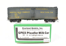 Load image into Gallery viewer, HO Brass OMI - Overland Models, Inc. Various Roads 40'6"  GPEX 1073 Pfaudler Milk Tank Car lighted C/P