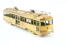 Load image into Gallery viewer, HO Brass Suydam PE - Pacific Electric "Hollywood Car" Modernized Style Center Entrance MISSING ONE TROLLEY HOOK