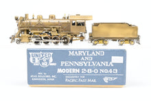 Load image into Gallery viewer, HO Brass PFM - United MA&PA - Maryland & Pennsylvania 2-8-0 Consolidation Modern No 43 1971 Run