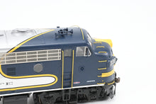 Load image into Gallery viewer, HO Athearn Genesis ATSF - Santa Fe EMD F7A/F7B Freight Phase I Set #338L and 338B FP Blue Bonnet w/ Light Weathering