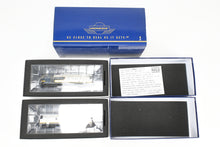 Load image into Gallery viewer, HO Athearn Genesis ATSF - Santa Fe EMD F7A/F7B Freight Phase I Set #338L and 338B FP Blue Bonnet w/ Light Weathering