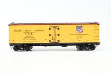 Load image into Gallery viewer, Gauge 1 - 1:32nd Scale Brass Eastern Railways PFE - Pacific Fruit Express R-30-12 Reefer Factory Painted Road Number 15925 No. 16 of 45