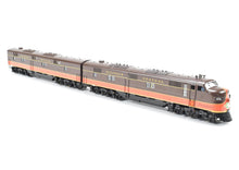 Load image into Gallery viewer, HO Brass Oriental Limited IC - Illinois Central E7A/B Set w/ Large Number Boards C/P as "Panama Limited"