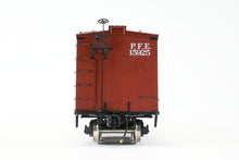 Load image into Gallery viewer, Gauge 1 - 1:32nd Scale Brass Eastern Railways PFE - Pacific Fruit Express R-30-12 Reefer Factory Painted Road Number 15925 No. 16 of 45