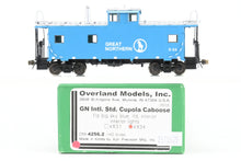 Load image into Gallery viewer, HO Brass OMI - Overland Models, Inc. GN - Great Northern International Standard Cupola Caboose FP Big Sky Blue No. x34