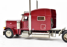 Load image into Gallery viewer, HO Brass CON CMC - Classic Mint Collectibles Peterbilt 379 3-Axle Tractor w/ Sleeper and Heil 1040 Dry Bulk Trailer White FP