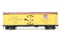 Load image into Gallery viewer, Gauge 1 - 1:32nd Scale Brass Eastern Railways PFE - Pacific Fruit Express R-30-12 Reefer Factory Painted Road Number 15922 No. 27 of 45